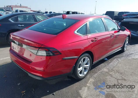 2023 Honda Accord Lx из США, поврежденный, VIN 1HGCY1F23PA056802